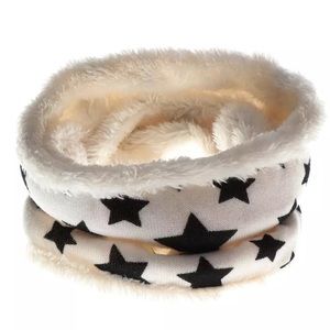 Baby/Child Knitted Infinity Ring Scarf with Fleece